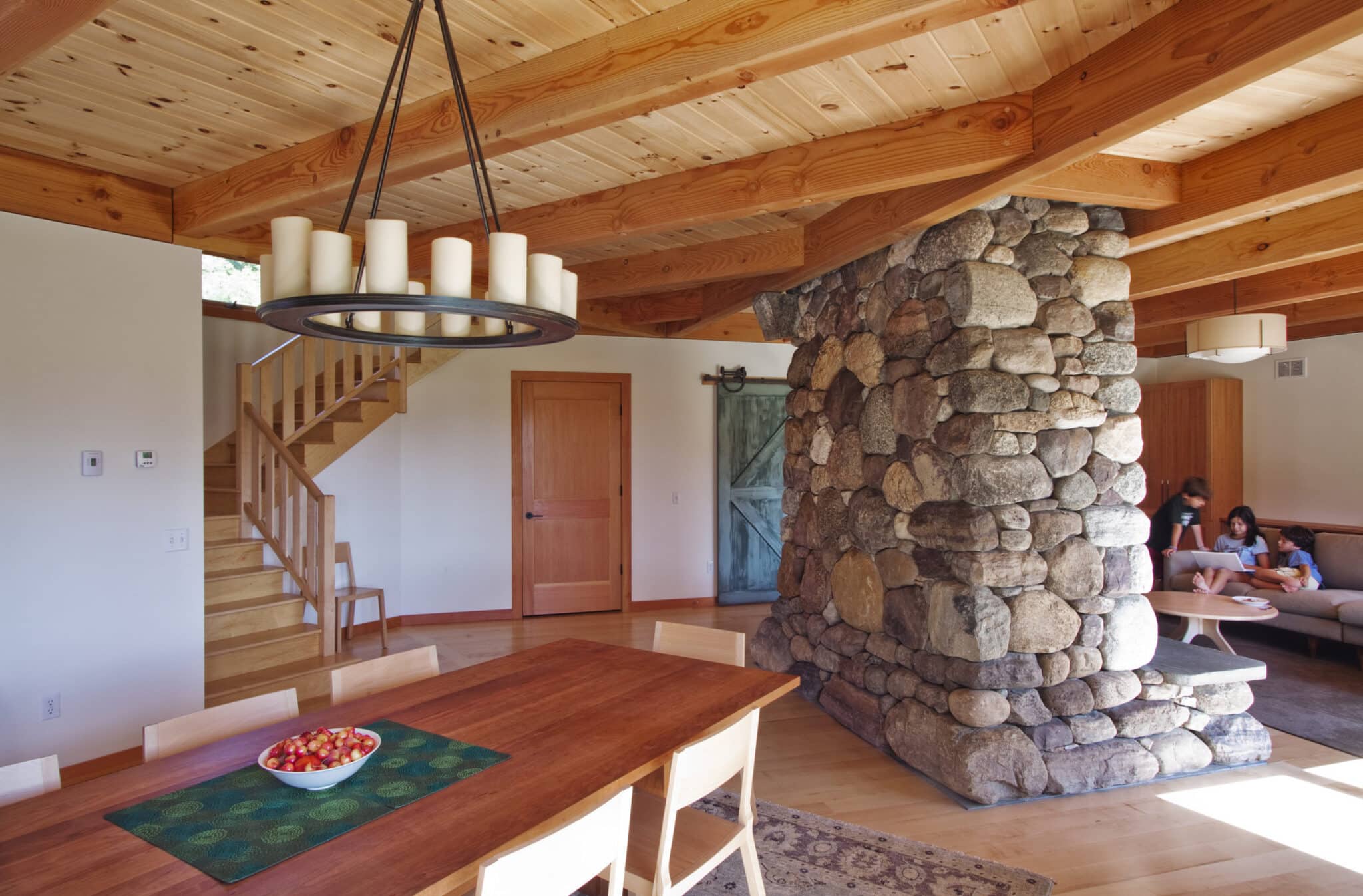 In-House Rights granted to Joan Heaton Architects for use in brochures, project sheets, presentations, ads, web sites and AIA competitions.  Editorial use refers back to photographer.  Photo credit: Gary Hall Photographer or Gary R. Hall.