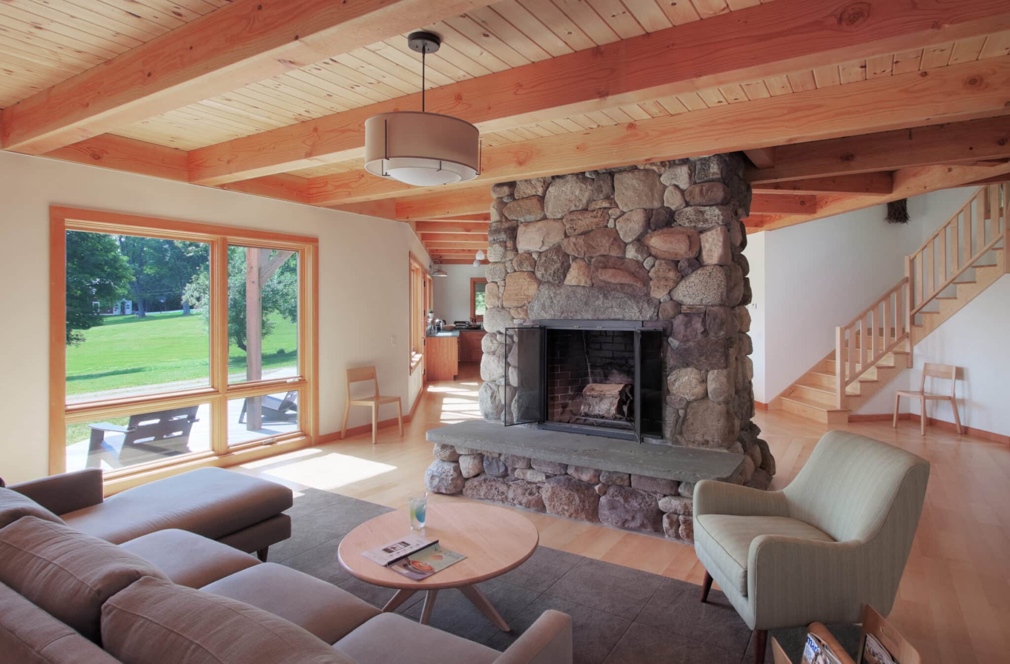 In-House Rights granted to Joan Heaton Architects for use in brochures, project sheets, presentations, ads, web sites and AIA competitions.  Editorial use refers back to photographer.  Photo credit: Gary Hall Photographer or Gary R. Hall.
