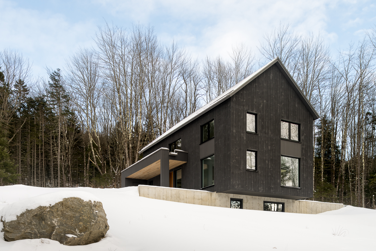 JoanHeatonArchitects_Hillside-Home_Exterior_Black-Siding_Mountain-Home_05