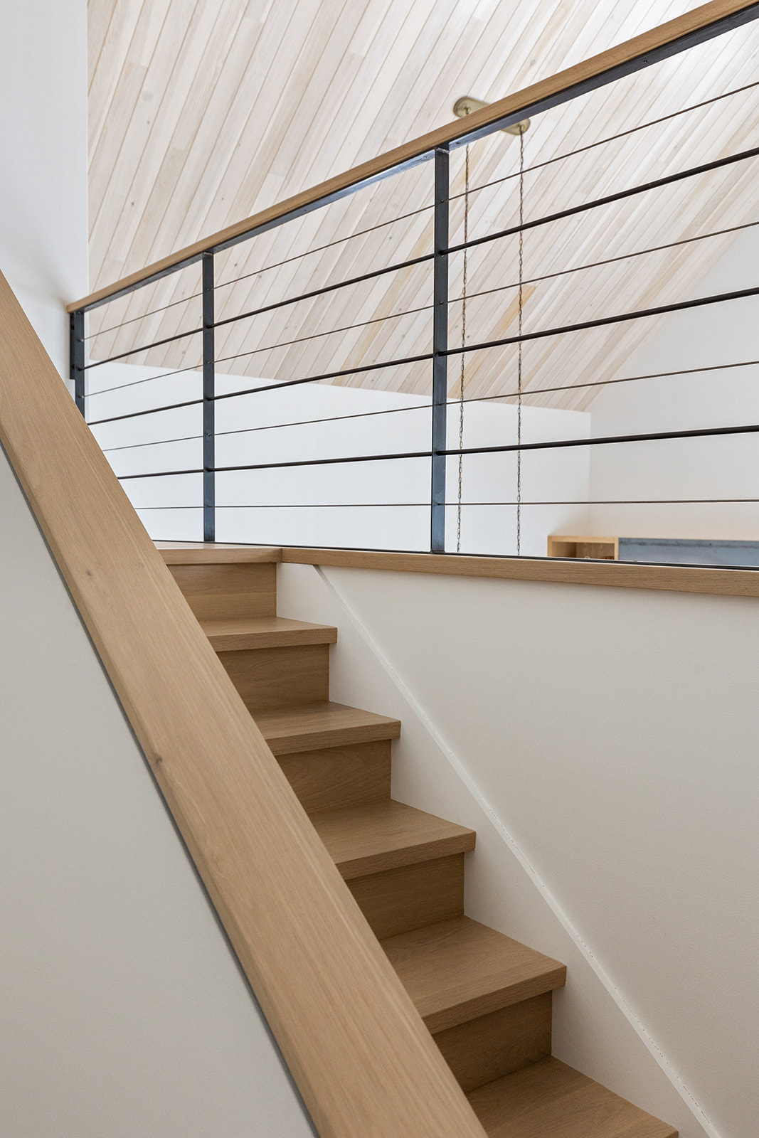 Joan Heaton Architects / Cornwall Barn Addition / Stair Rail Detail